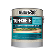 Fernandes Paint & Decorating TuffCrete Waterborne Acrylic Waterproofing Concrete Stain is a water-reduced acrylic concrete coating designed for application to interior or exterior masonry surfaces. It may be applied in one coat, as a stain, or in two coats for an opaque finish.

Waterborne acrylic formula
Color fade resistant
Fast drying
Rugged, durable finish
Resists detergents, oils, grease &scrubbing
For interior or exterior masonry surfacesboom