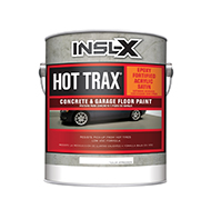 Fernandes Paint & Decorating Hot Trax is a high-performance, ready-to-use, epoxy-fortified acrylic concrete and garage floor coating that resists hot tire pick-up and marring common to driveways and garage floors. Hot Trax seals and protects concrete from chemicals, water, oil, and grease. This durable, low-satin finish resists cracking and can also be used on exterior concrete, masonry, stucco, cinder block, and brick.

Low-VOC
Resists hot tire pick-up
Interior or exterior use
Recoat in 24 hours
Park vehicles in 5-7 days
Qualifies for LEED creditboom