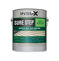 Fernandes Paint & Decorating Sure Step Acrylic Anti-Slip Coating provides a durable, skid-resistant finish for interior or exterior application. Imparts excellent color retention, abrasion resistance, and resistance to ponding water. Sure Step is water-reduced which allows for fast drying, easy application, and easy clean up.

High traffic resistance
Ideal for stairs, walkways, patios & more
Fast drying
Durable
Easy application
Interior/Exterior use
Fills and seals cracksboom